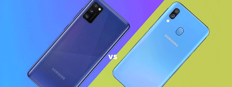 Galaxy A41 versus A40